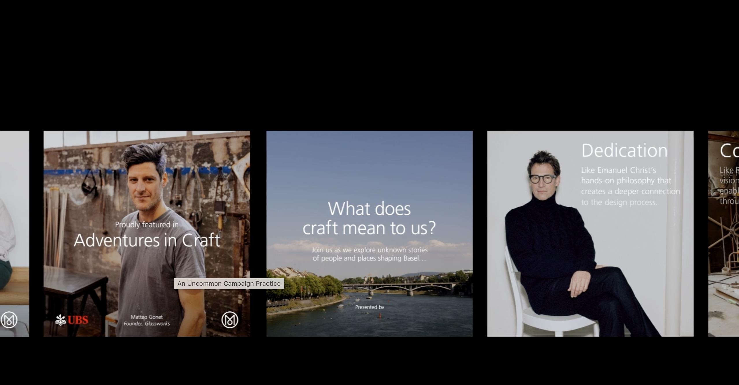 Prophet's Brand Campaign and Experiences